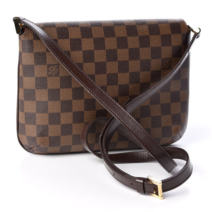 Louis Vuitton Damier Ebene Musette Tango 2 of 13
