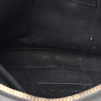 Saint Laurent Calfskin Matelasse Chevron Monogram A5 Wristlet Black 5 of 10
