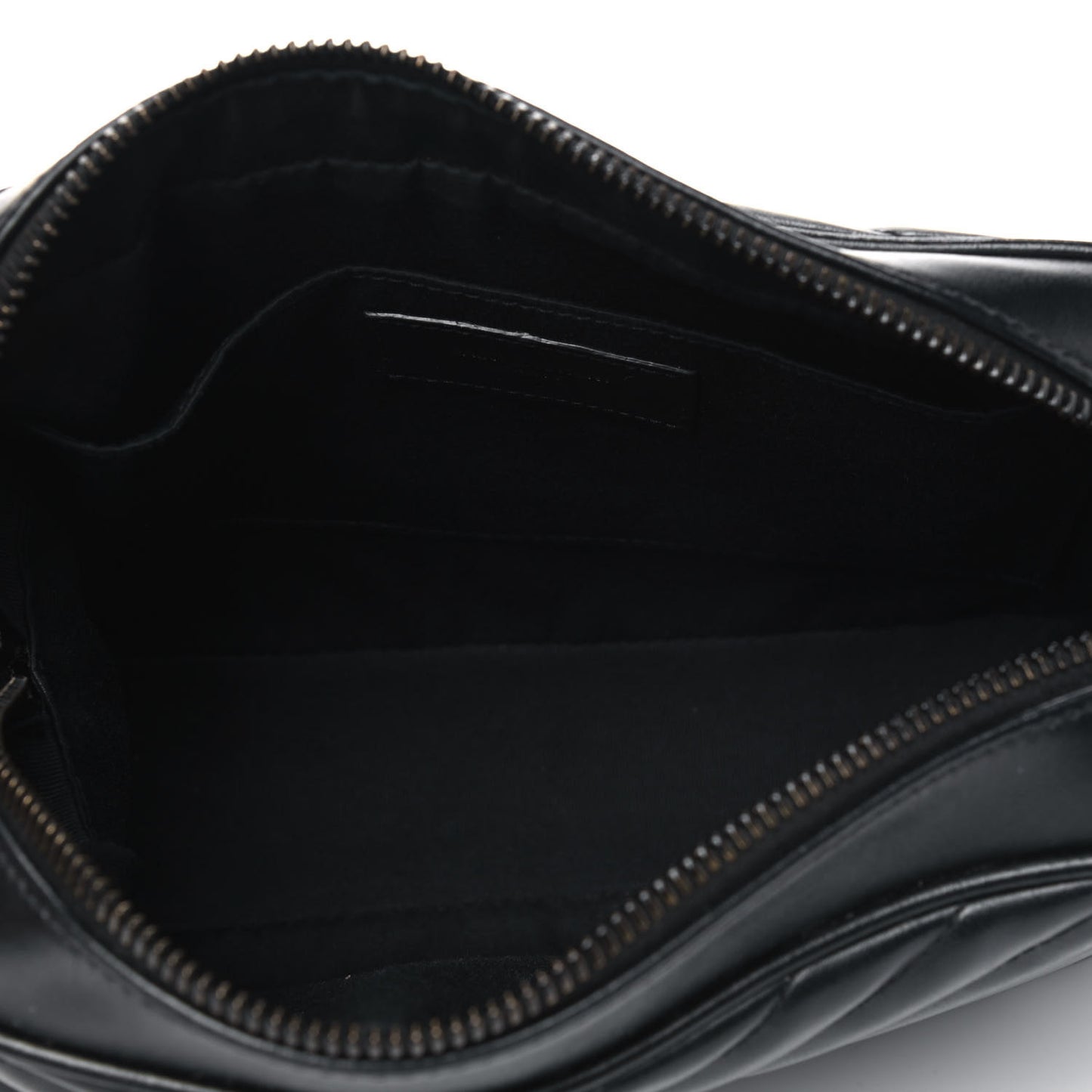 Calfskin Matelasse Monogram Lou Camera Bag Black