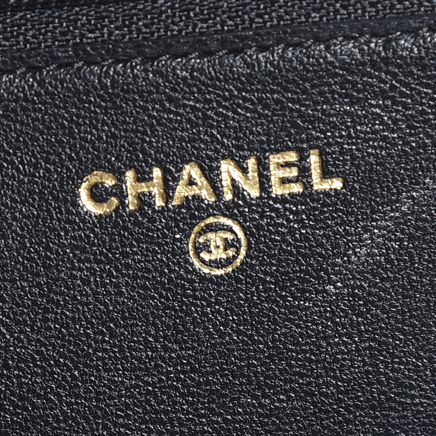 Chanel Sheepskin Quilted Mademoiselle Vintage Wallet On Chain WOC Black 6 of 8
