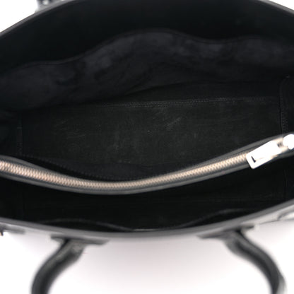 Saint Laurent Textured Patent Calfskin Small Sac De Jour Black 6 of 11