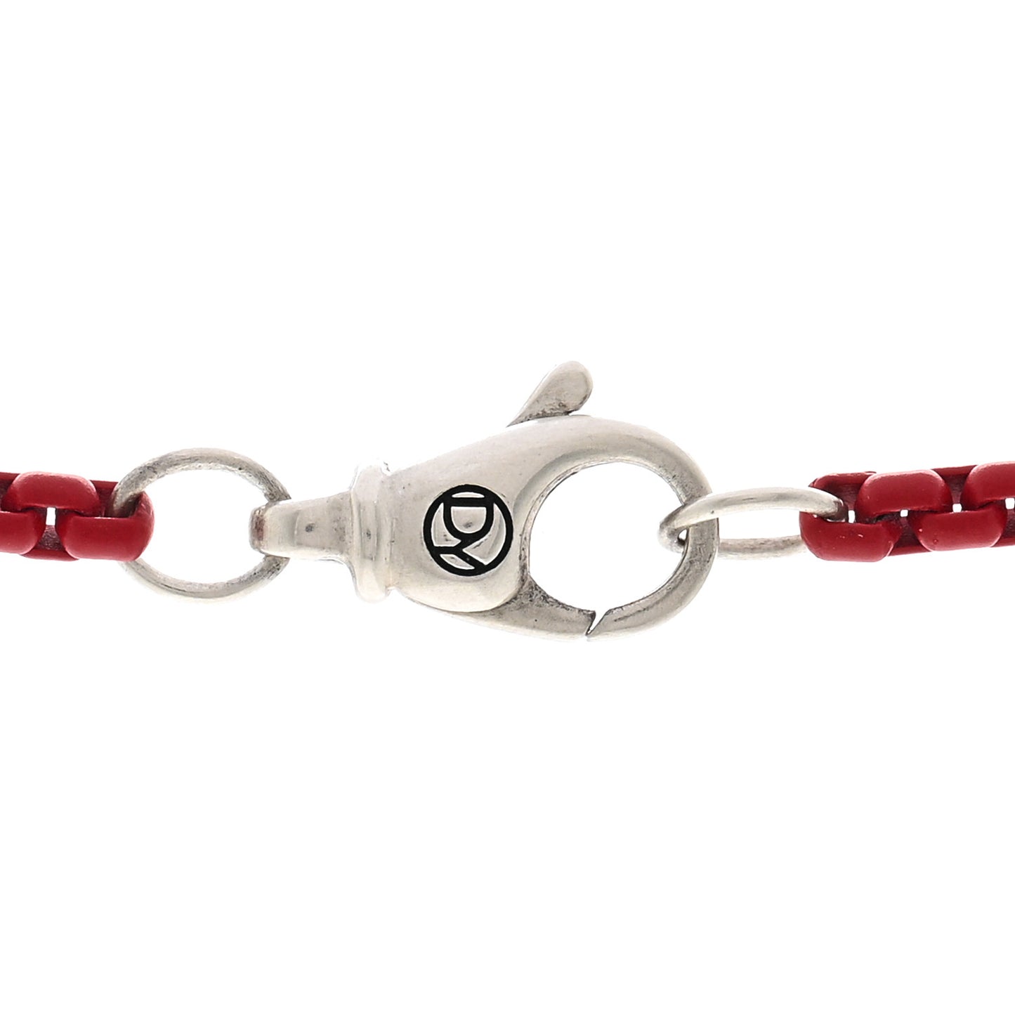 Sterling Silver Stainless Steel 2.7mm Small Box Chain Necklace Burgundy