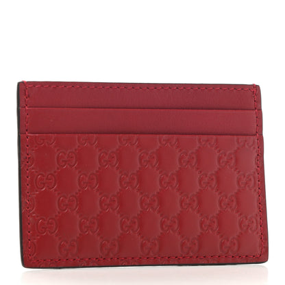 Gucci Microguccissima Card Holder Red 3 of 7