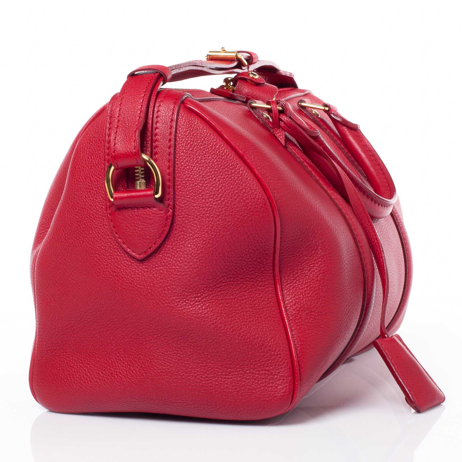 Louis Vuitton Calfskin SC Bag PM Cherry 3 of 10