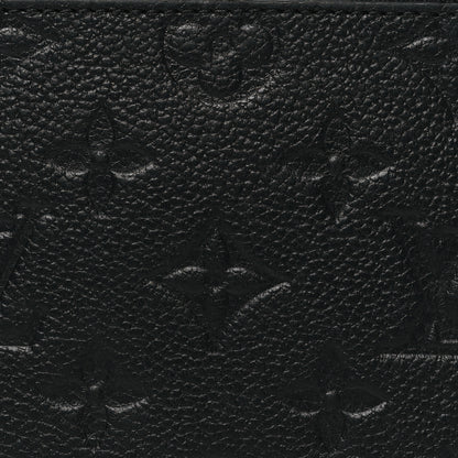 Louis Vuitton Empreinte Felicie Chain Wallet Zippered Insert Black 7 of 11