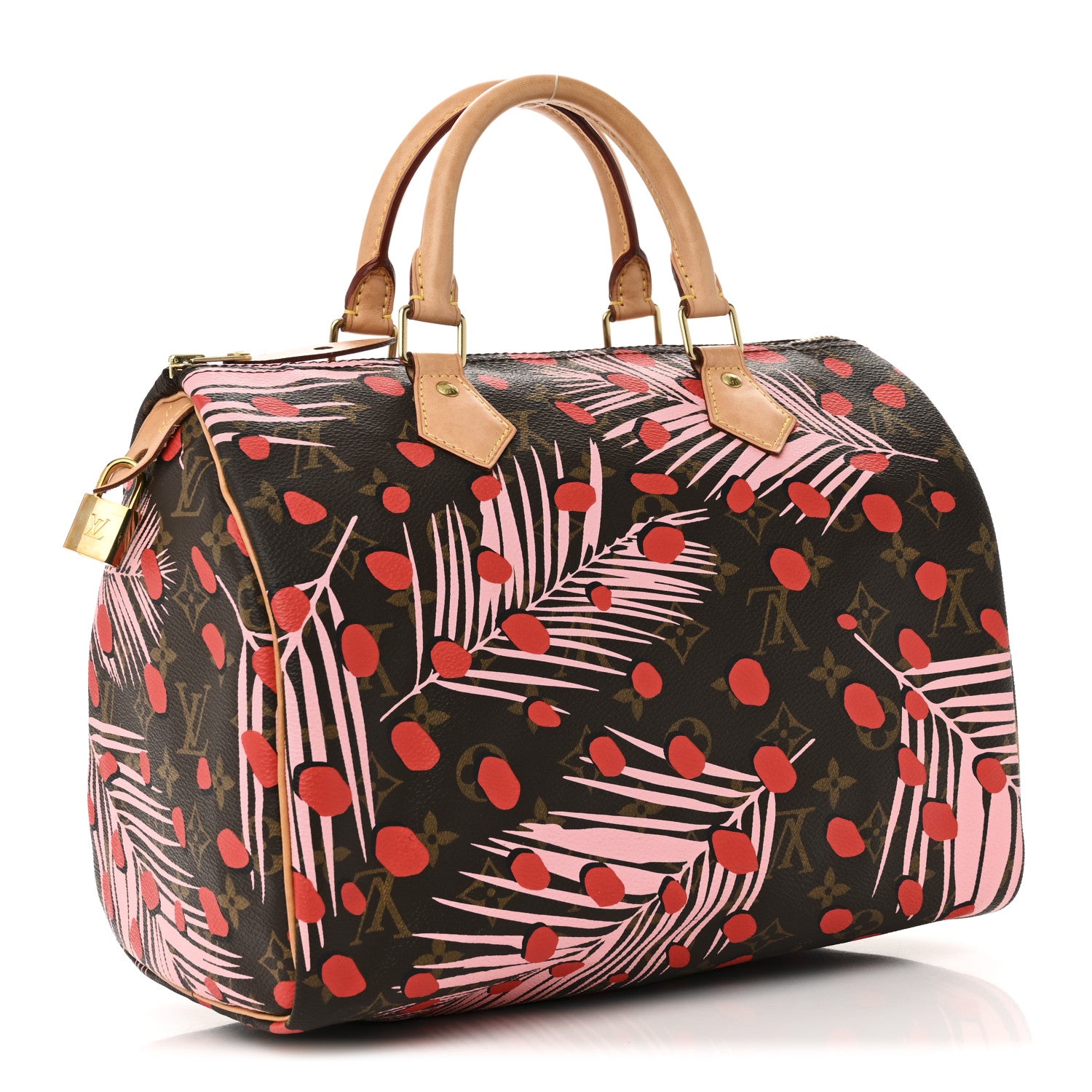 Louis Vuitton Monogram Jungle Dots Speedy 30 Sugar Pink Poppy 3 of 10