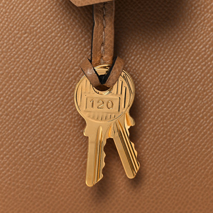 Hermes Madame Calfskin Birkin Sellier 25 Chai 32 of 35