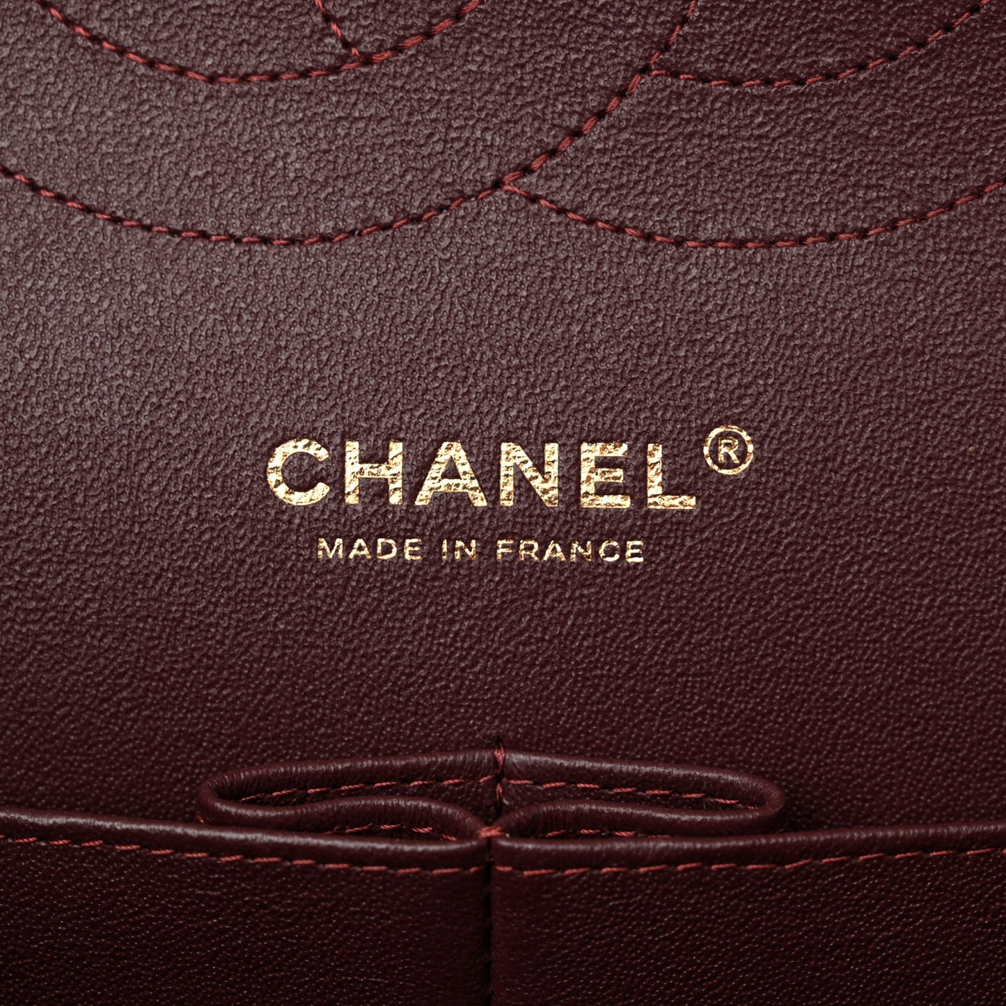 Lambskin Quilted Jumbo Double Flap Black
