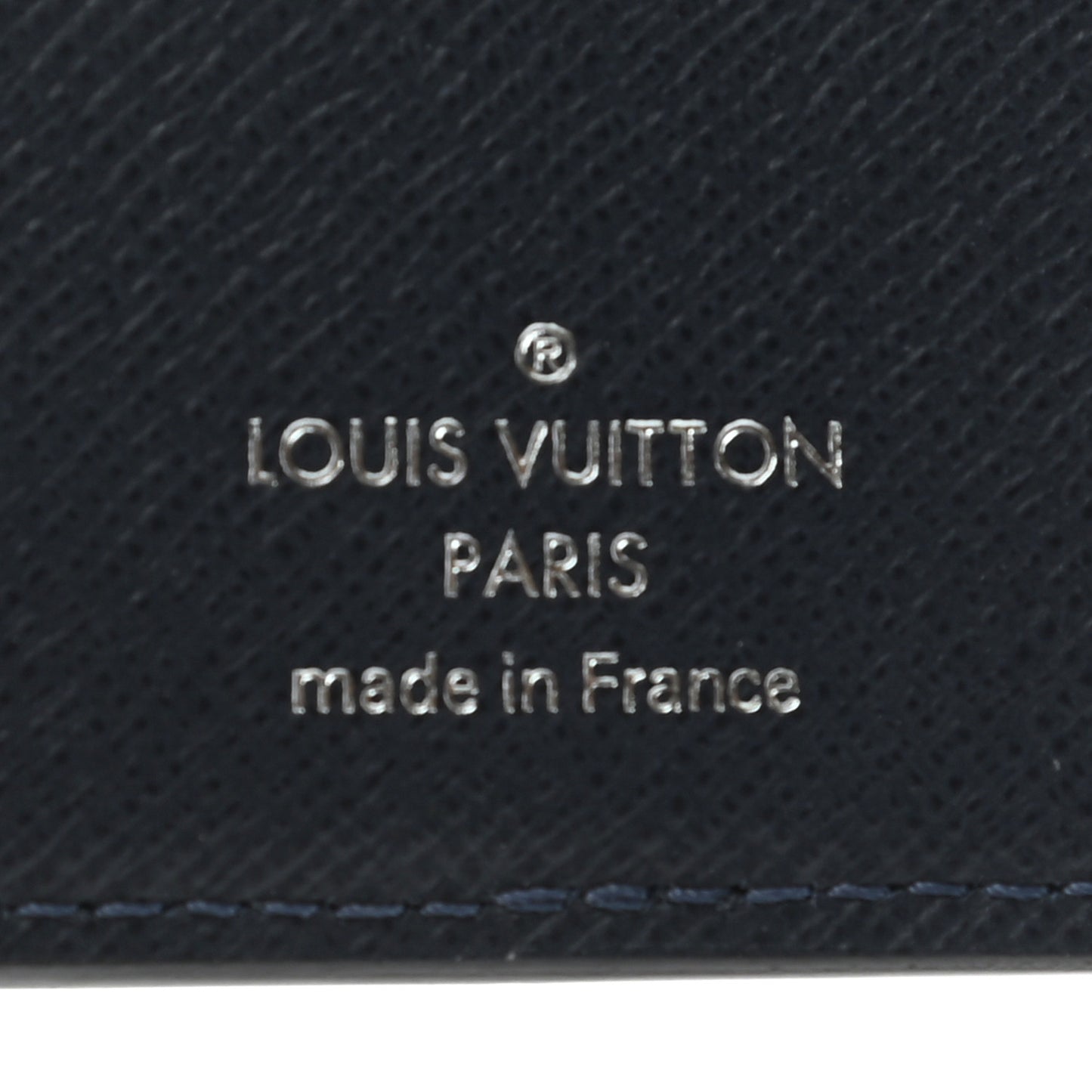 Epi Initials Pocket Organizer Blue Marine