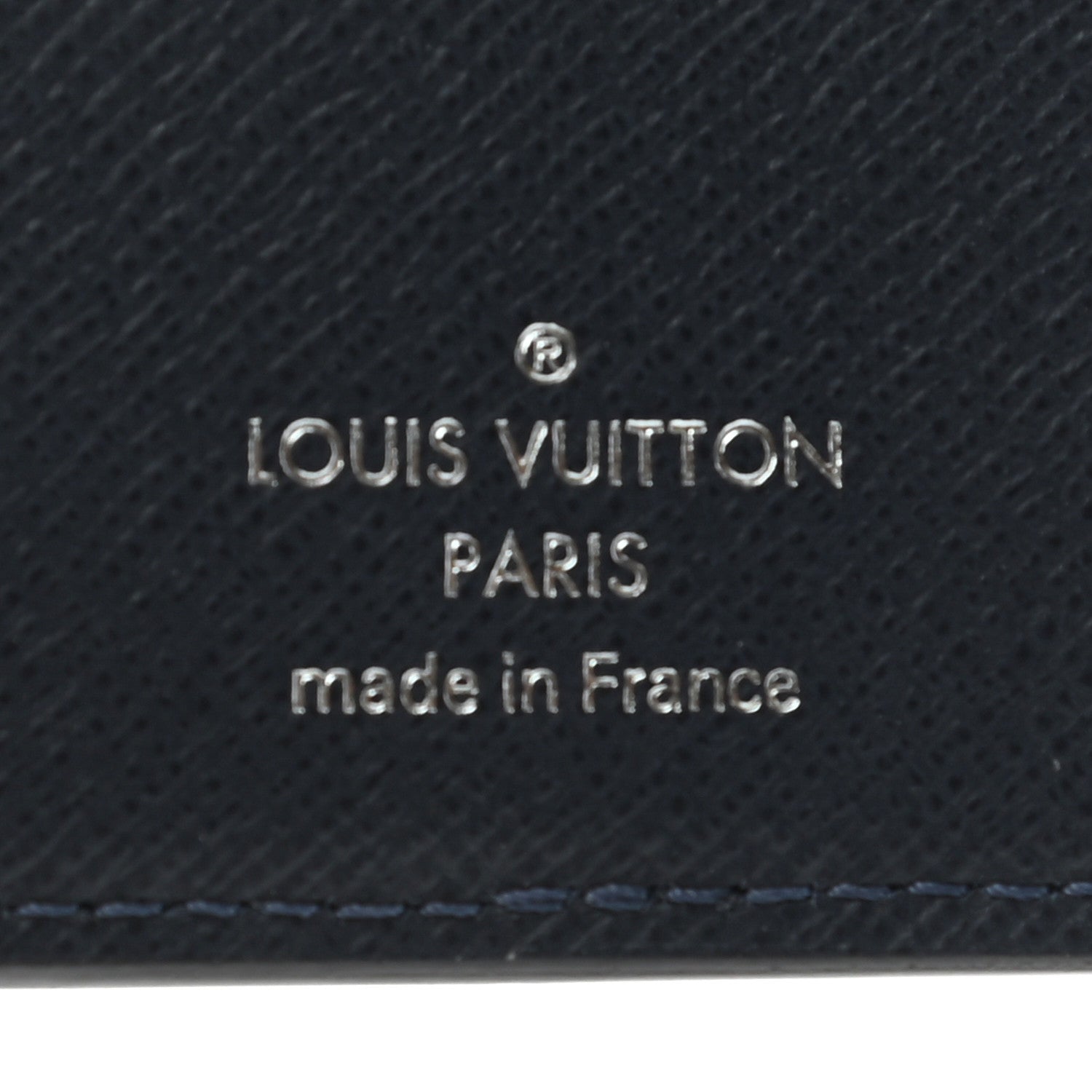 Louis Vuitton Epi Initials Pocket Organizer Blue Marine 6 of 7