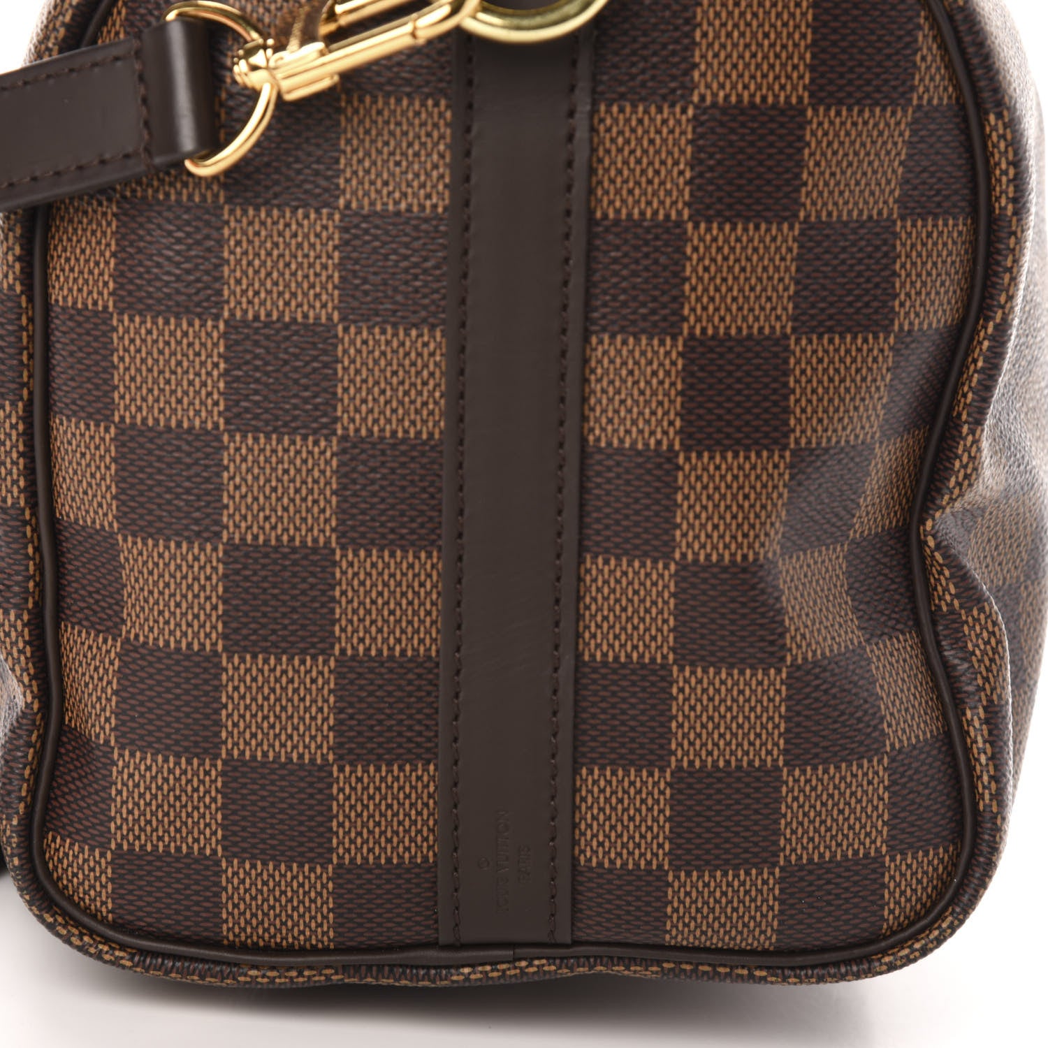Louis Vuitton Damier Ebene Speedy Bandouliere 25 10 of 12