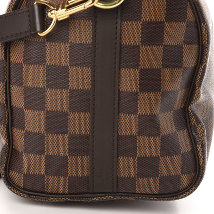 Louis Vuitton Damier Ebene Speedy Bandouliere 25 10 of 12