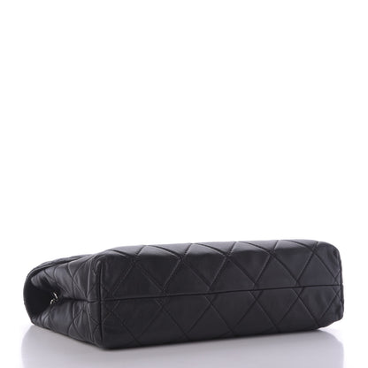Chanel Calfskin Quilted In The Business Flap Bag Black 4 of 10