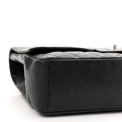 Chanel Caviar Quilted Maxi Single Flap Black 9 of 11