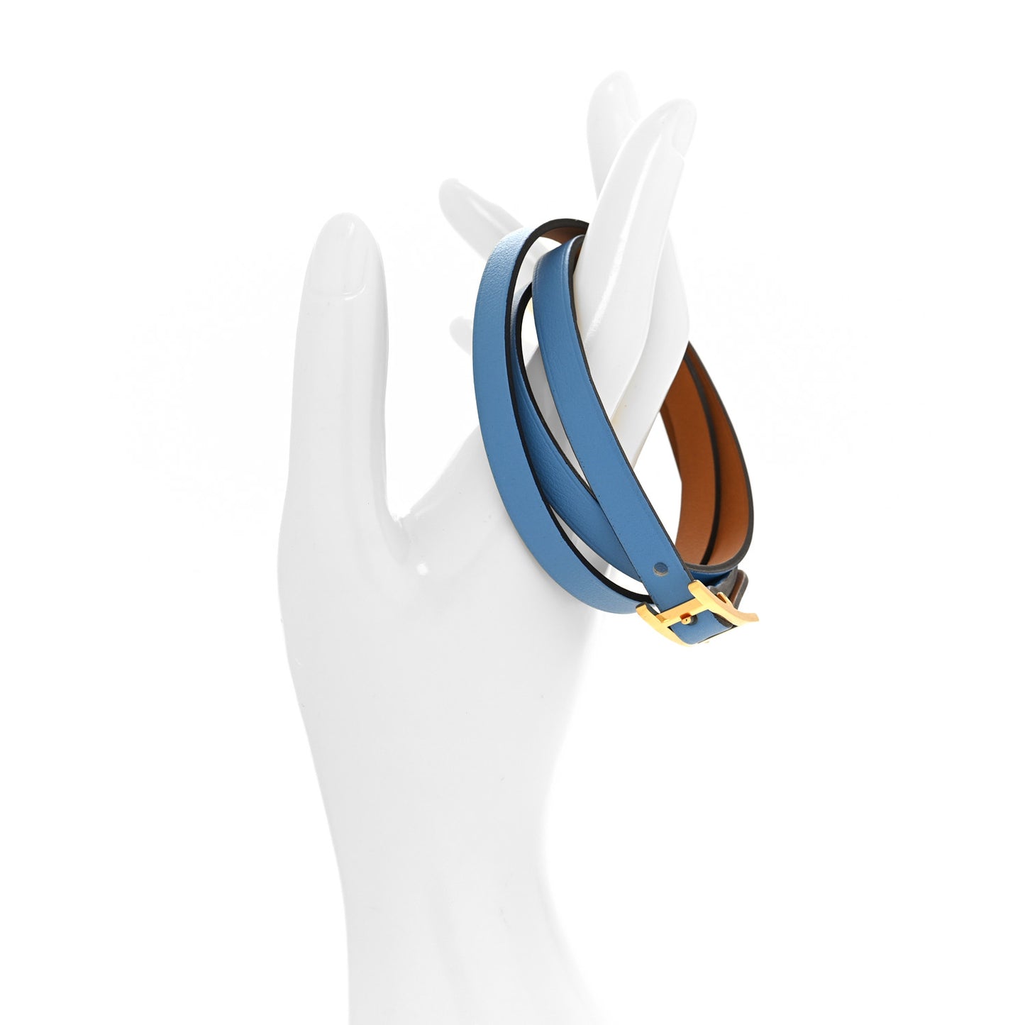 Swift Hapi 3MM Triple Tour Wrap Bracelet S Bleu Paradis