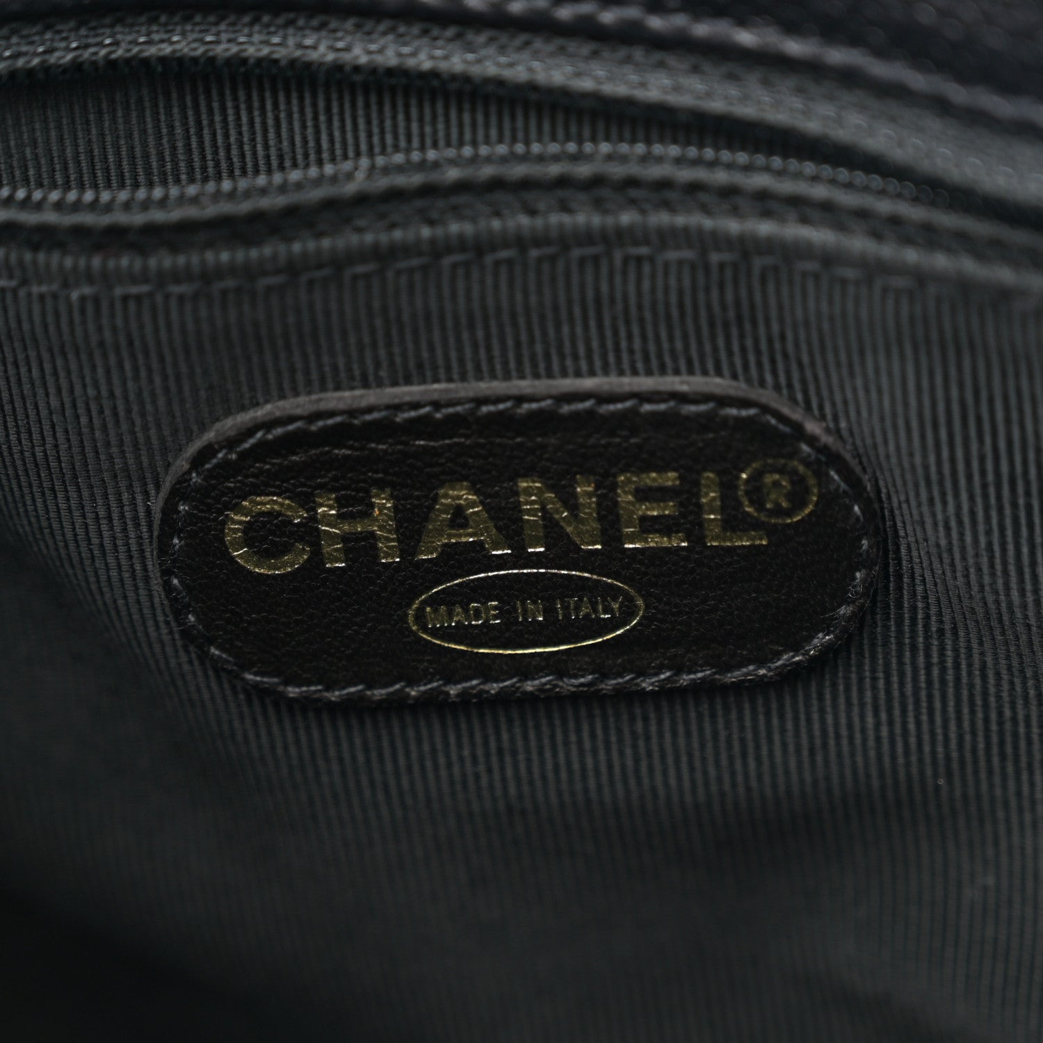 Chanel Caviar CC Shoulder Bag Black 6 of 12
