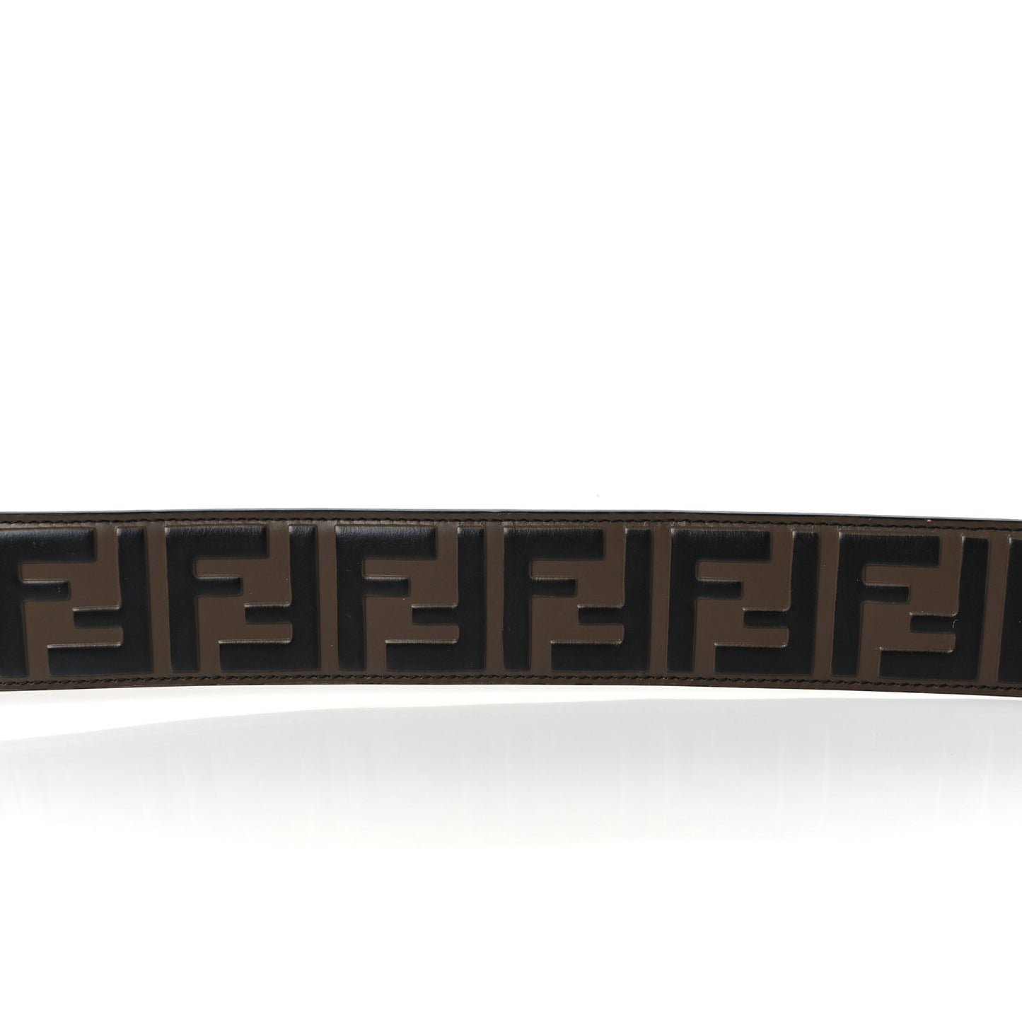 Vitello Century Bi-Color FF 1974 Embossed Strap You Maya Black