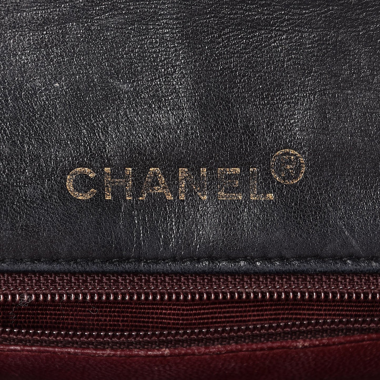 Lambskin Quilted Mini Square Flap Black
