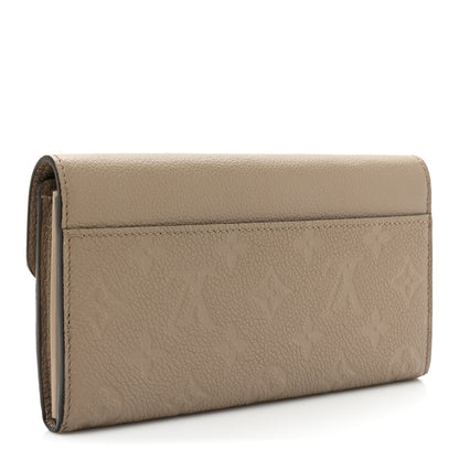 Louis Vuitton Empreinte Sarah Wallet NM Tourterelle 3 of 13