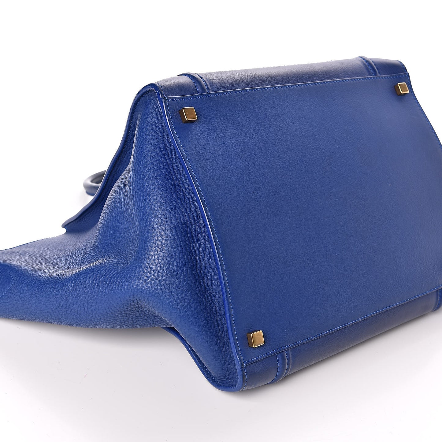 Supple Calfskin Medium Phantom Luggage Royal Blue
