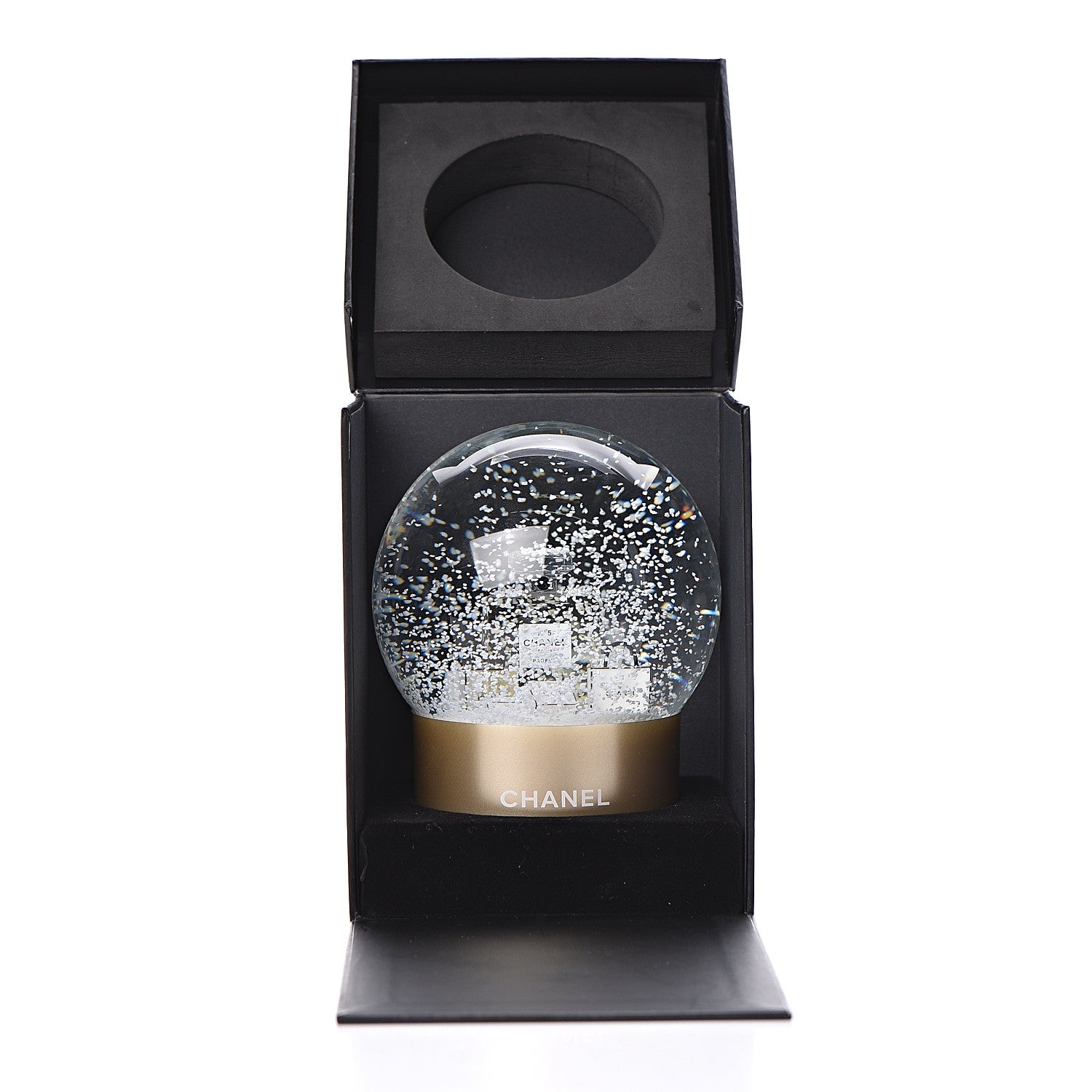 Chanel Glass N°5 Perfume Bottle Snow Globe 4 of 4