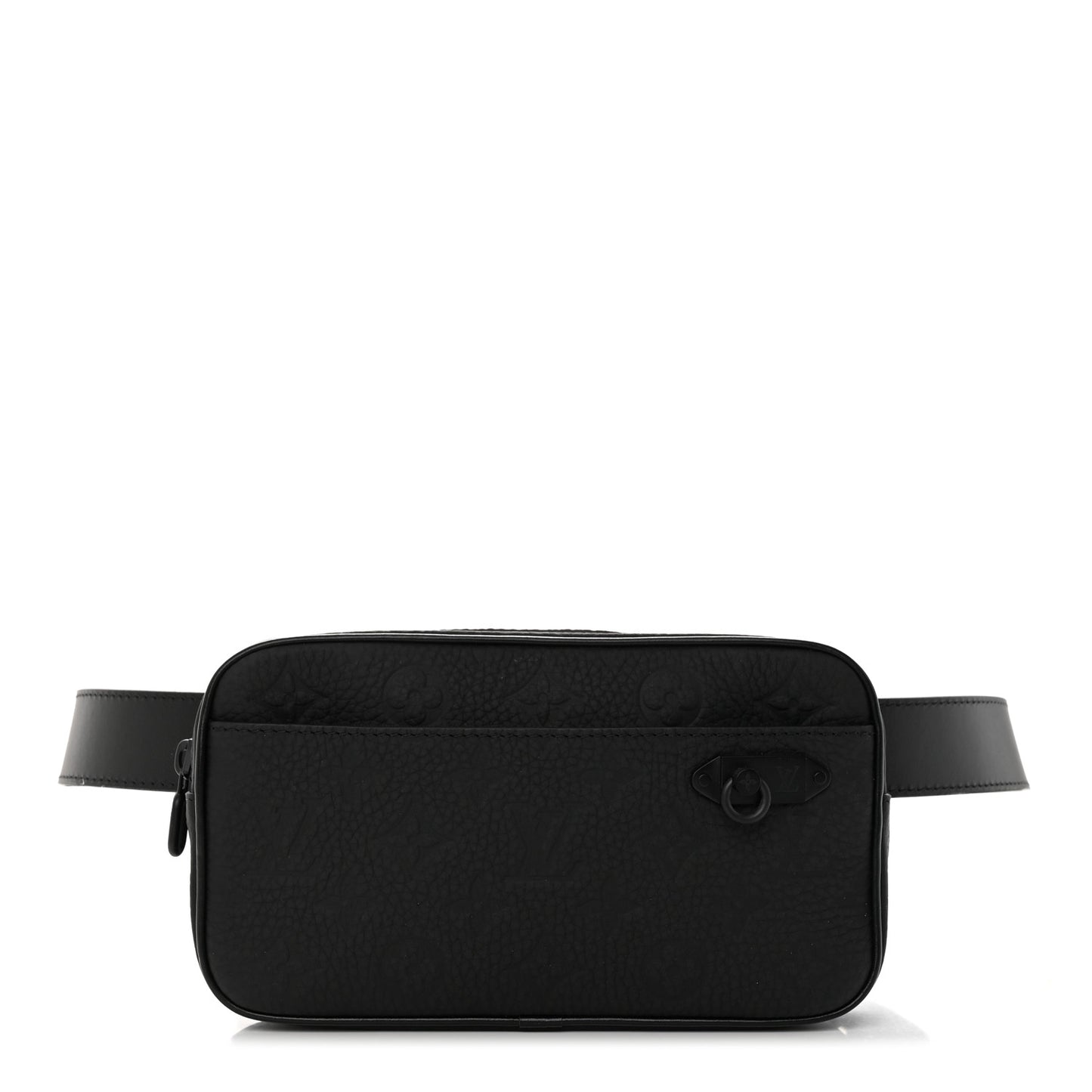 Taurillon Monogram Uniformes Solar Ray Soft Pochette Volga Belt Bag Black