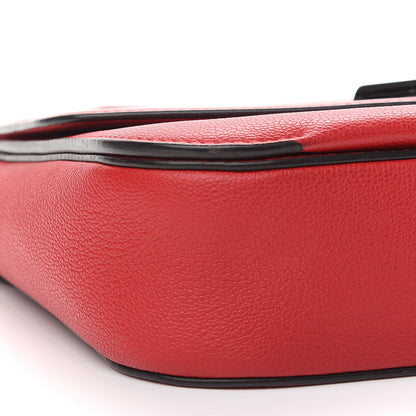 Louis Vuitton Calfskin Monogram Very Messenger Rubis Red 8 of 9