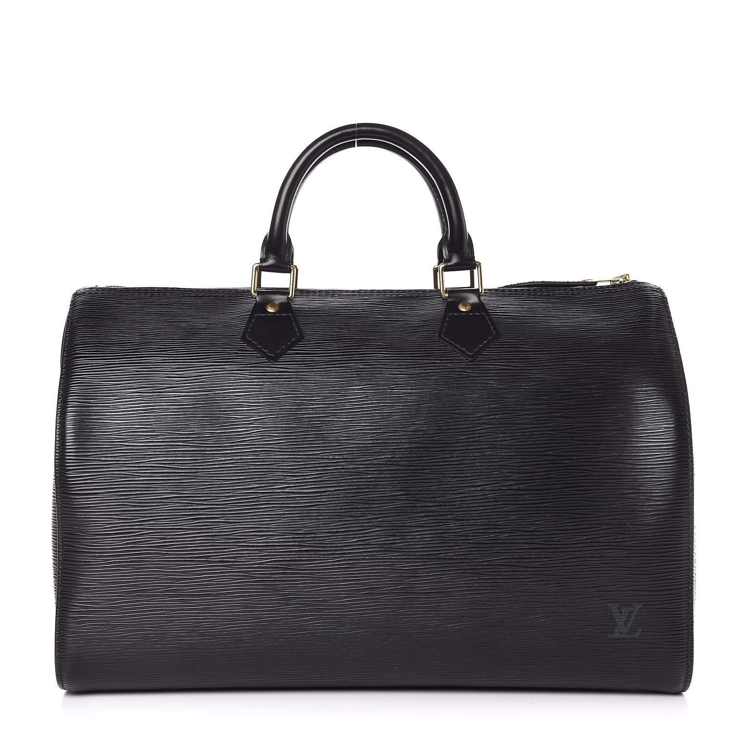 Louis Vuitton Epi Speedy 35 Black 1 of 8