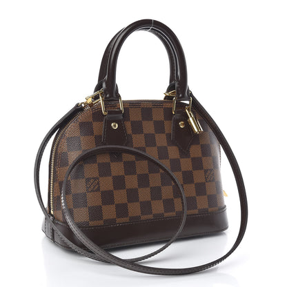 Louis Vuitton Damier Ebene Alma BB 3 of 12