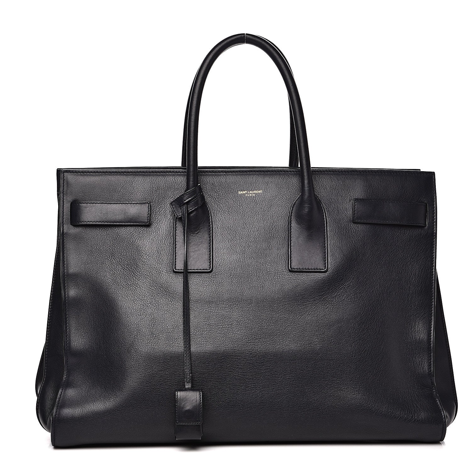 Saint Laurent Calfskin Large Sac De Jour Carryall Navy Blue 1 of 18