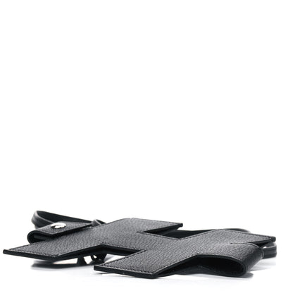 Hermes Chevre Mysore H Tag Phone Case Black 3 of 3