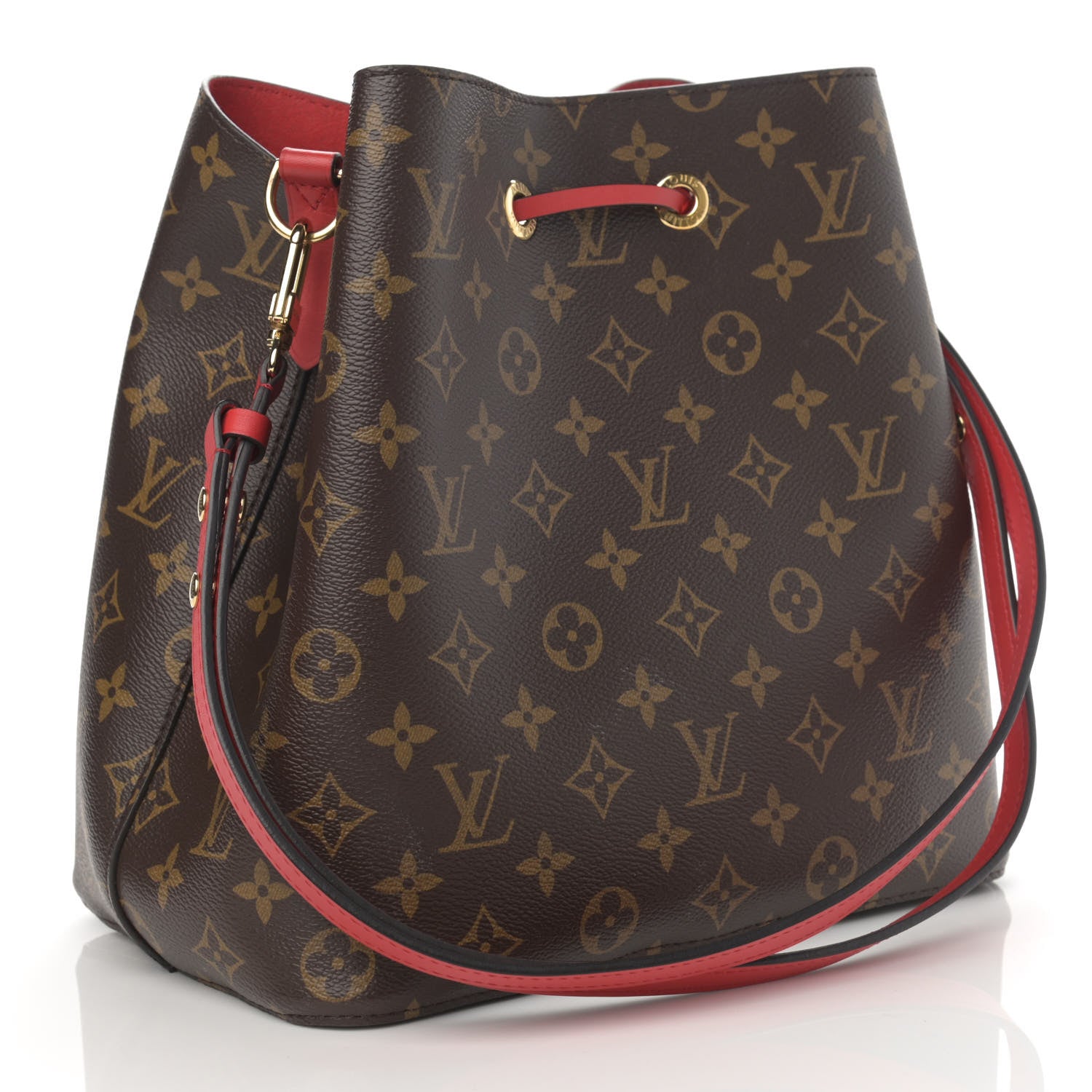 Louis Vuitton Monogram Neonoe MM Coquelicot 3 of 10