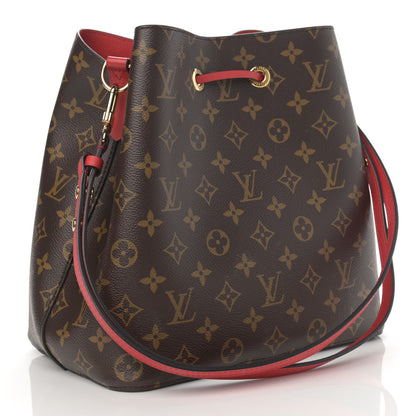 Louis Vuitton Monogram Neonoe MM Coquelicot 3 of 10