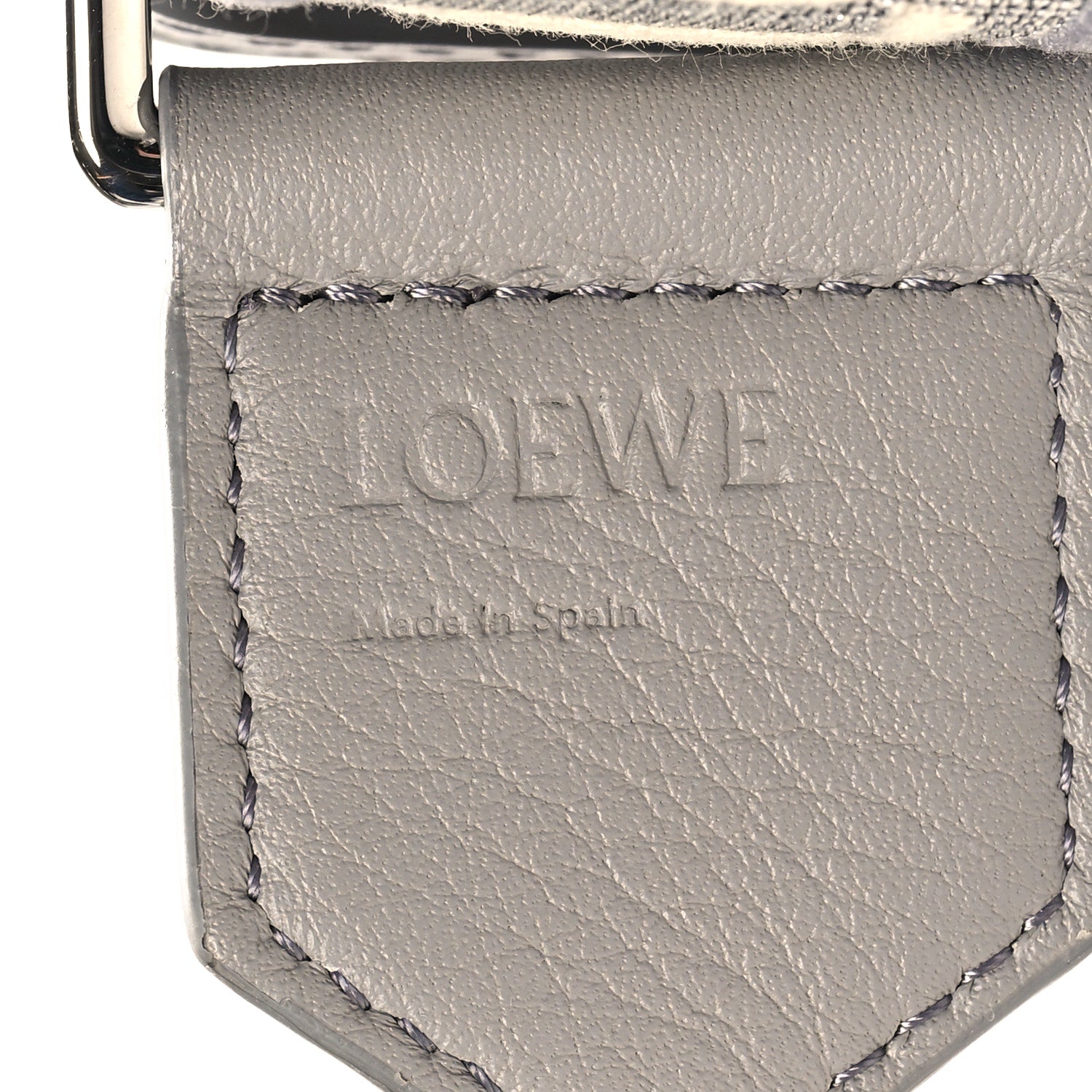 Loewe Calfskin Anagram Strap Silver 4 of 4