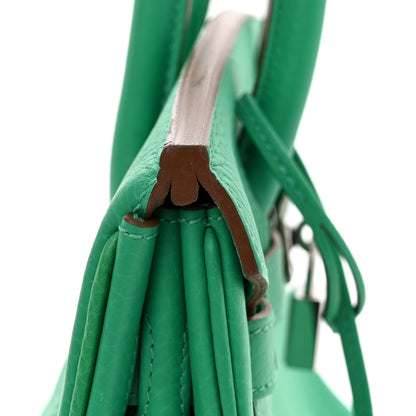 Hermes Taurillon Clemence Birkin 30 Menthe 12 of 12