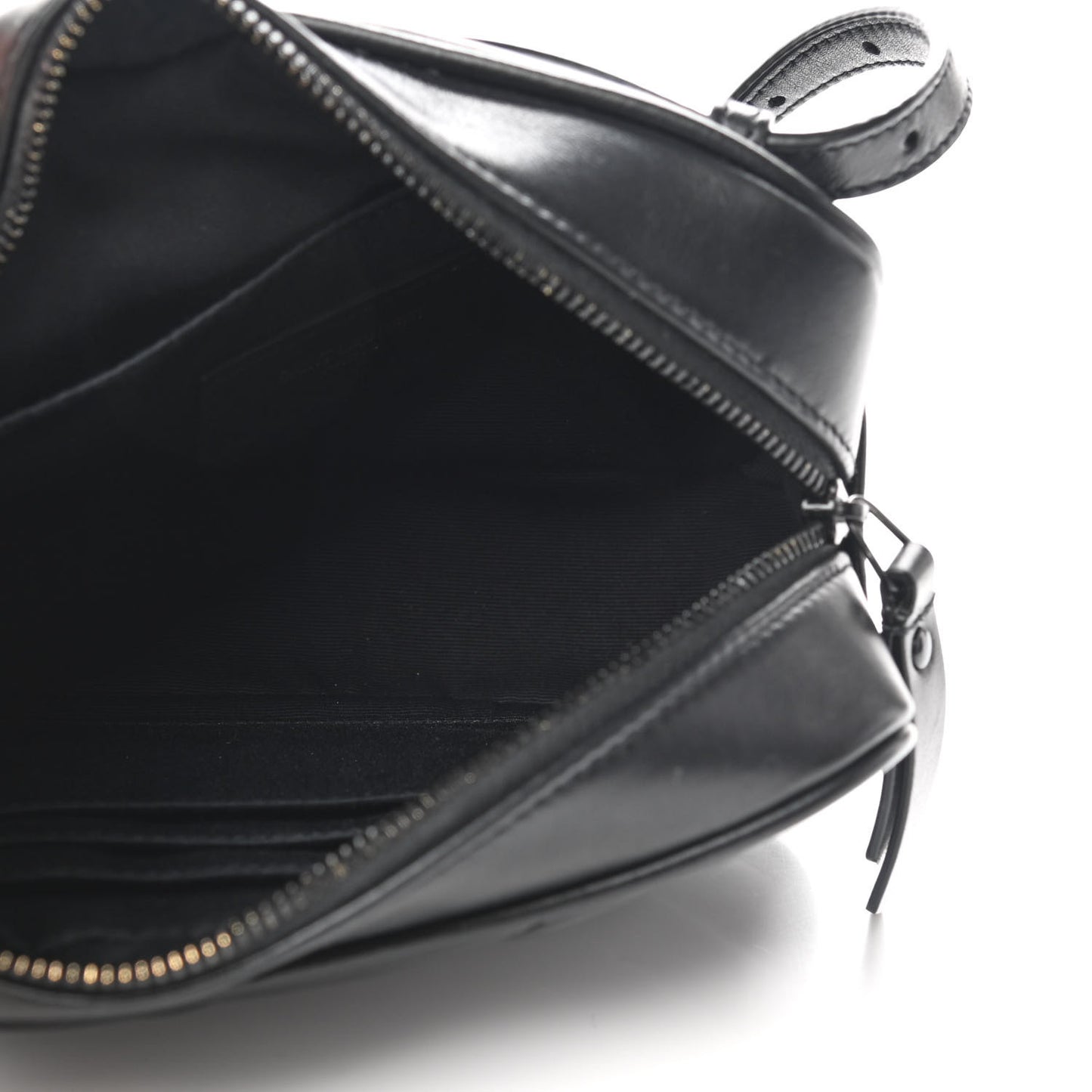 Calfskin Matelasse Monogram Lou Belt Bag Black