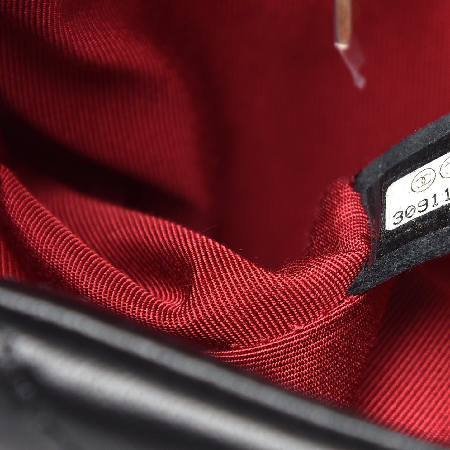 Lambskin Quilted Medium 19 Flap Black