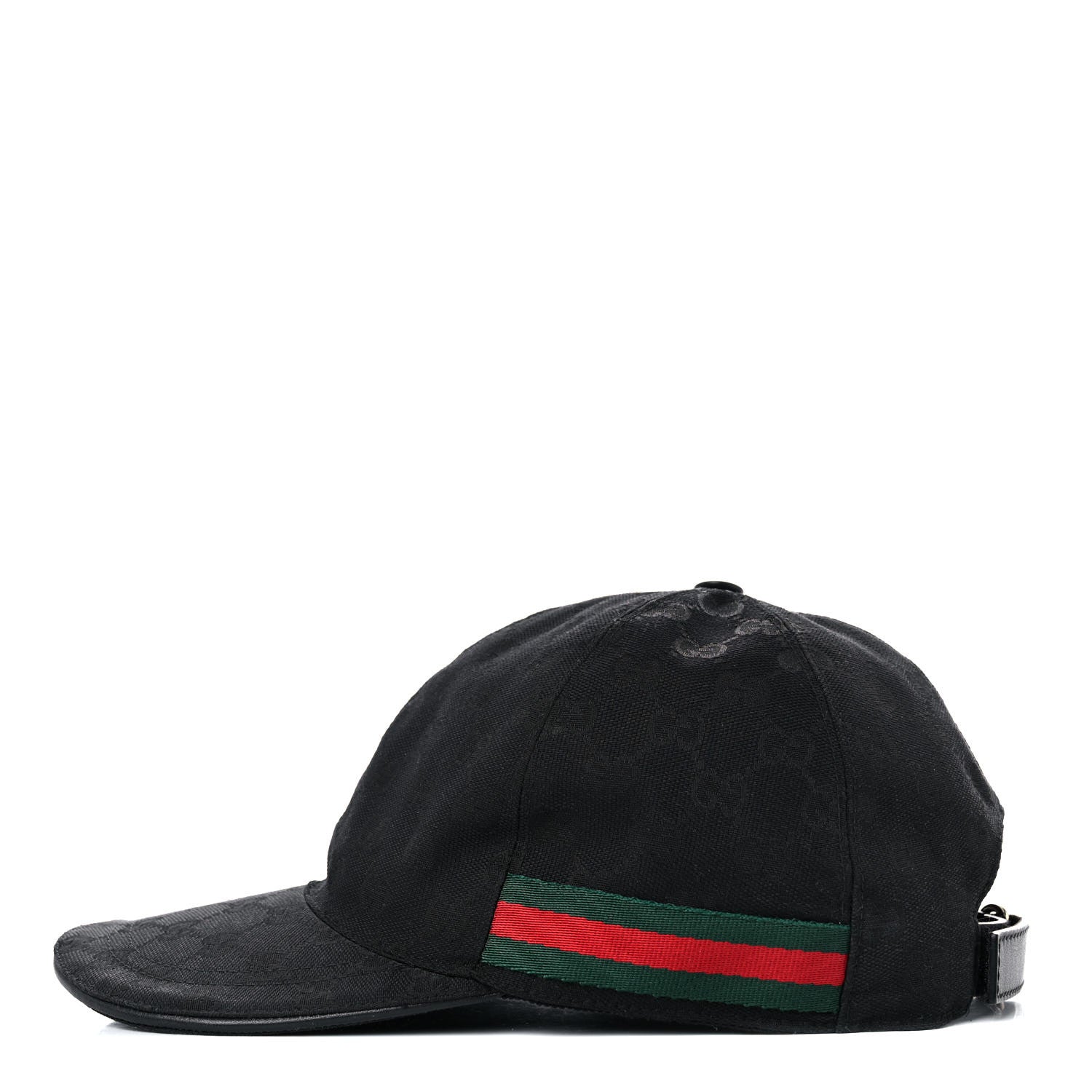 Gucci Monogram Web Baseball Hat L Black 3 of 9
