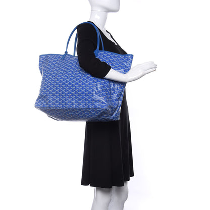 Goyard Goyardine Saint Louis GM Sky Blue 2 of 9