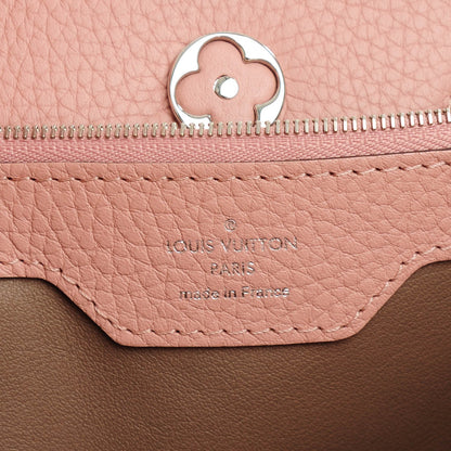 Louis Vuitton Taurillon Capucines MM Magnolia 6 of 7