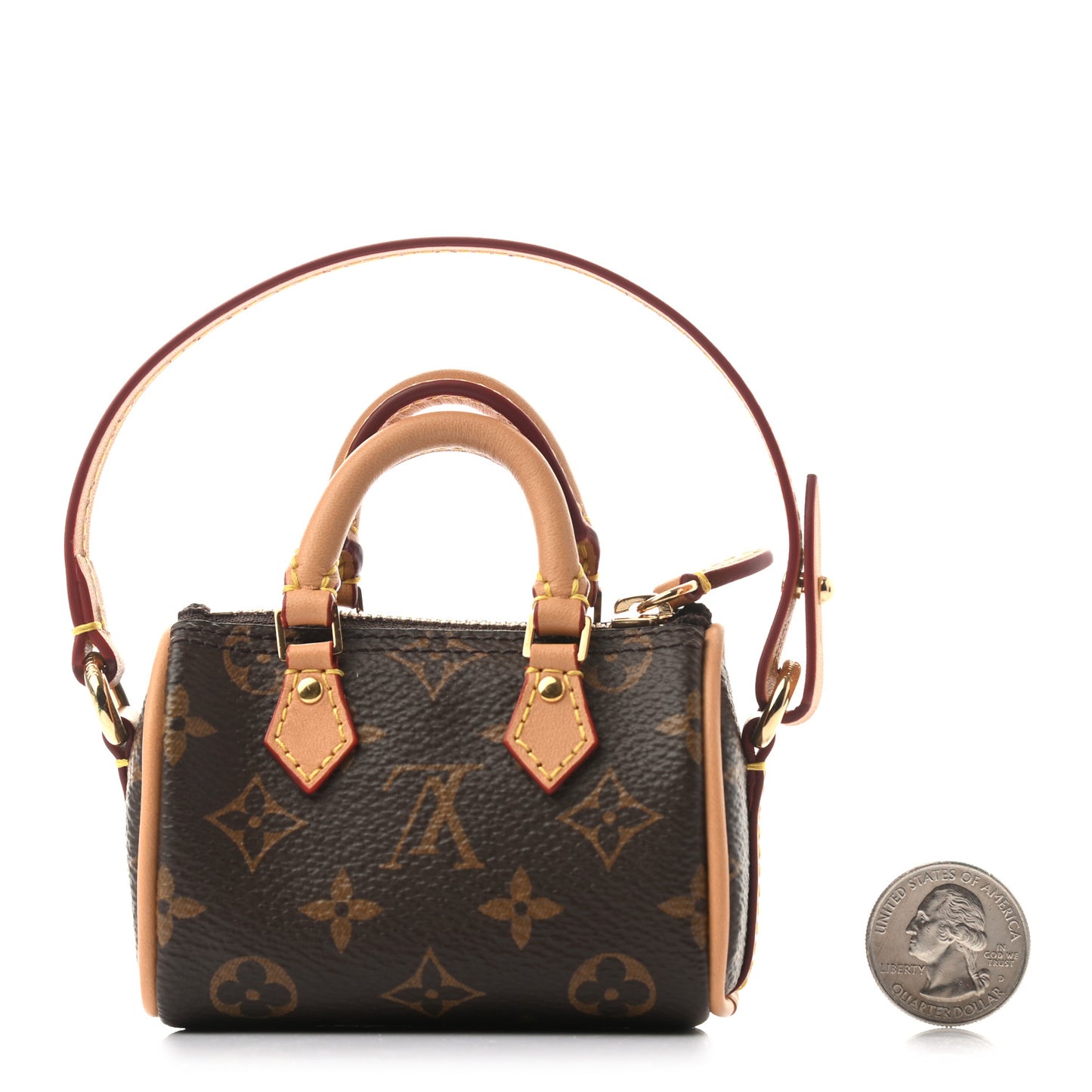Monogram Micro Speedy Bag Charm