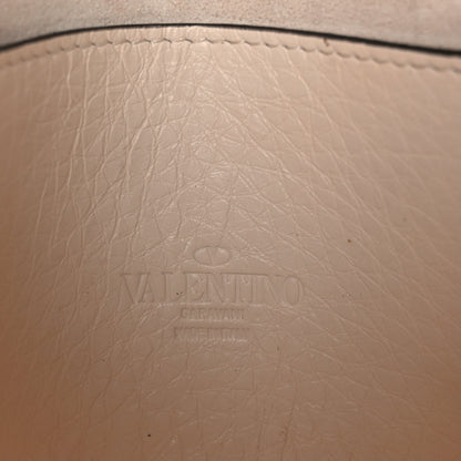 Valentino Garavani Pebbled Calfskin Medium Rockstud Flip Lock Crossbody Bag Light Ivory 6 of 10