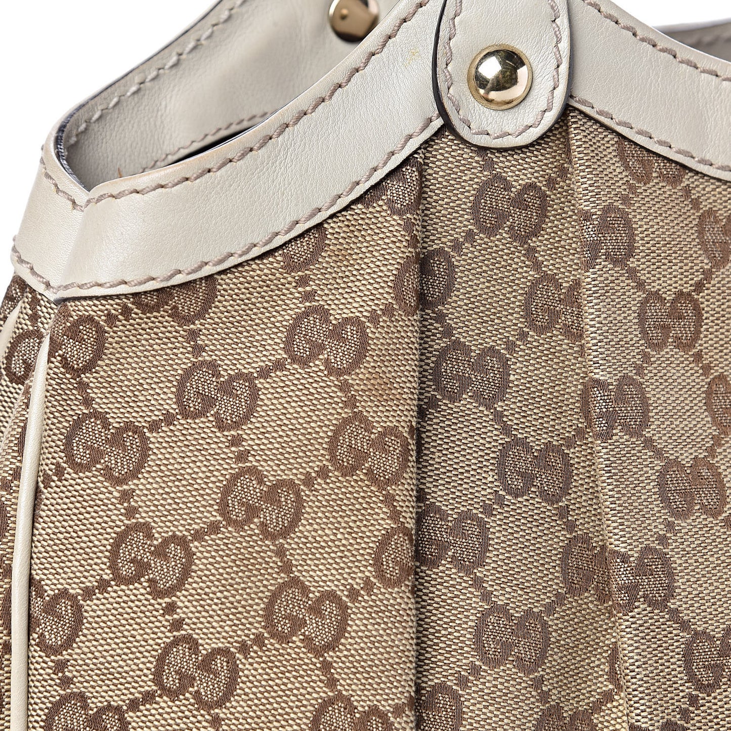 Monogram Medium Sukey Tote Off White