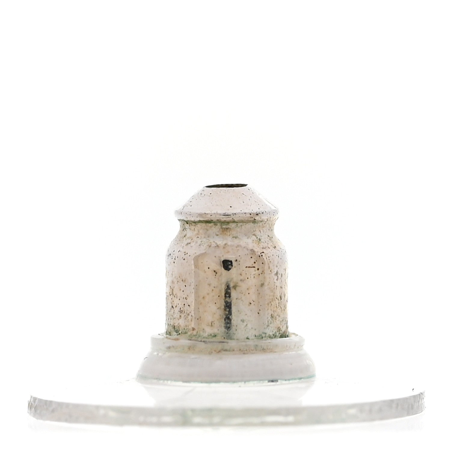 Chanel Resin Crystal CC Star Perfume Bottle Drop Earrings Silver Pink 5 of 5