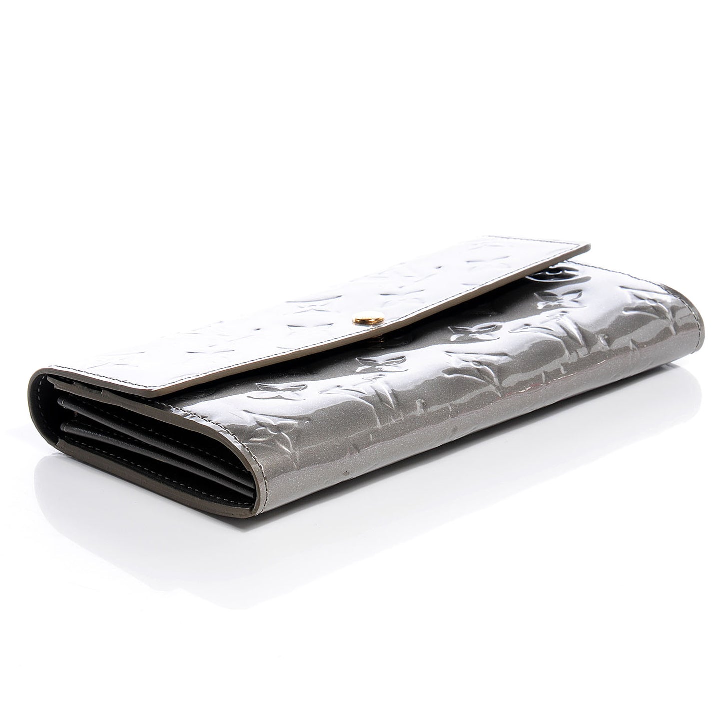 Vernis Sarah Wallet Gris Art Deco