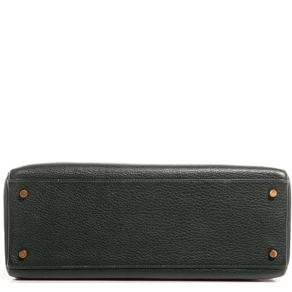 Hermes Togo Kelly Retourne 35 Vert Fonce 22 of 29