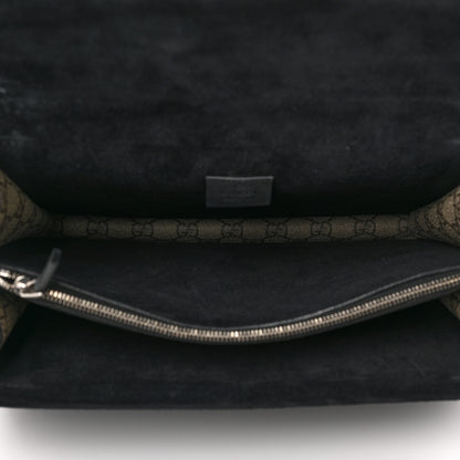 Gucci GG Supreme Monogram Medium Dionysus Shoulder Bag Black 5 of 9