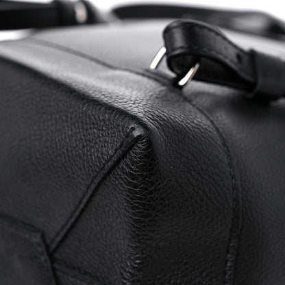 Louis Vuitton Calfskin Lockme Backpack Black 10 of 11