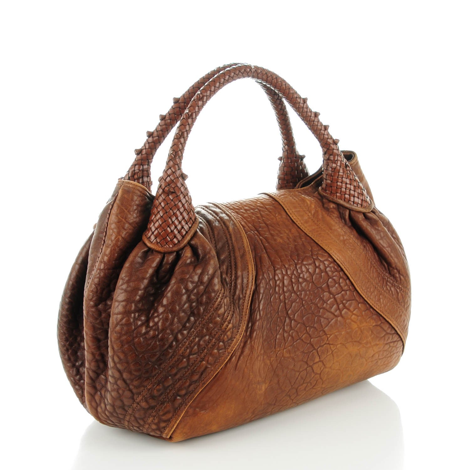 Fendi Nappa Nuvolata Spy Cognac 3 of 8