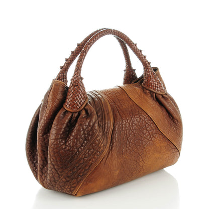 Fendi Nappa Nuvolata Spy Cognac 3 of 8